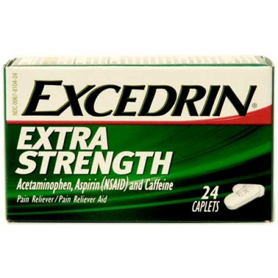 EXCEDRIN CAPLETS 24CT/PACK